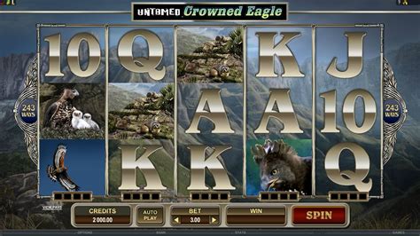 Игровой автомат Untamed Crowned Eagle  играть бесплатно